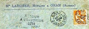 Oran enveloppes pub 1020